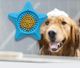 Pet supplies sea star pet suction cup licking pad pet dinner plate dog licking pad slow food bowl cat food dog food bowl