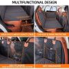 Hard Bottom Car Seat Extender, Dog Car Seat Cover for Back Seat Hard Bottom, Hard Bottom Car Seat Cover