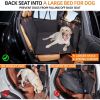 Hard Bottom Car Seat Extender, Dog Car Seat Cover for Back Seat Hard Bottom, Hard Bottom Car Seat Cover